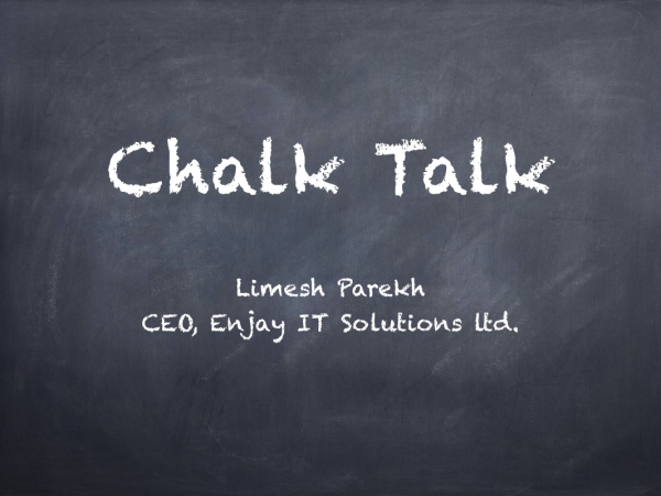 Chalk Talk Main Screen